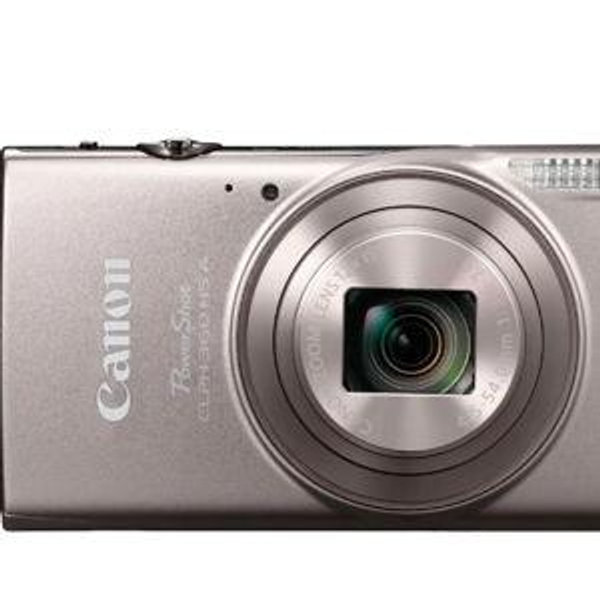 Canon - PowerShot ELPH 360 HS A Full HD Video 20.2-Megapixel Digital Camera - Silver