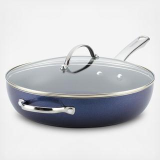 Luminescence Nonstick Covered Deep Skillet
