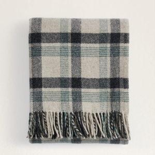 Buy ECO-WISE WOOL FRINGED THROW | Pendleton