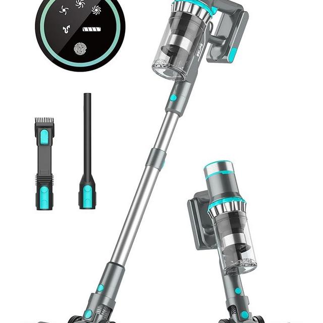 Belife BVC11 Cordless Vacuum Cleaner, 450W 38Kpa Stick Vacuum with 50 mins runtime, 13000RPM Burshless Motor, Powerful Vacuum Cleaners for Home Hardwood Floor pet Hair Carpet