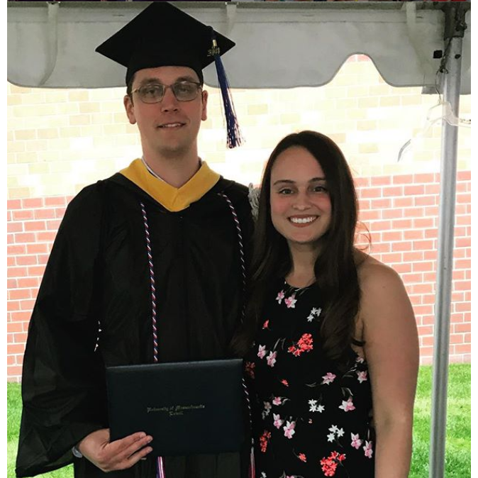 Mark's graduation from UMass Lowell, 2018