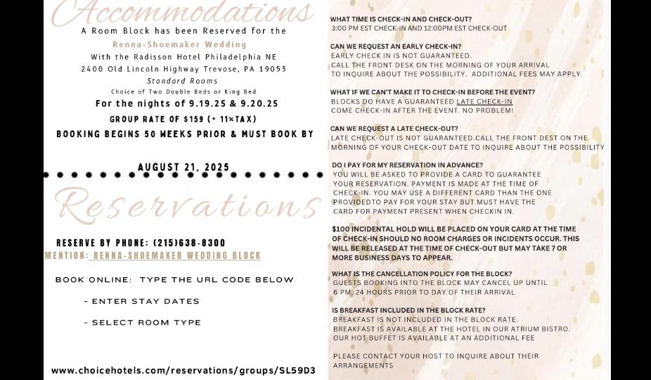 The Wedding Website of Jake Shoemaker and Kristen Renna