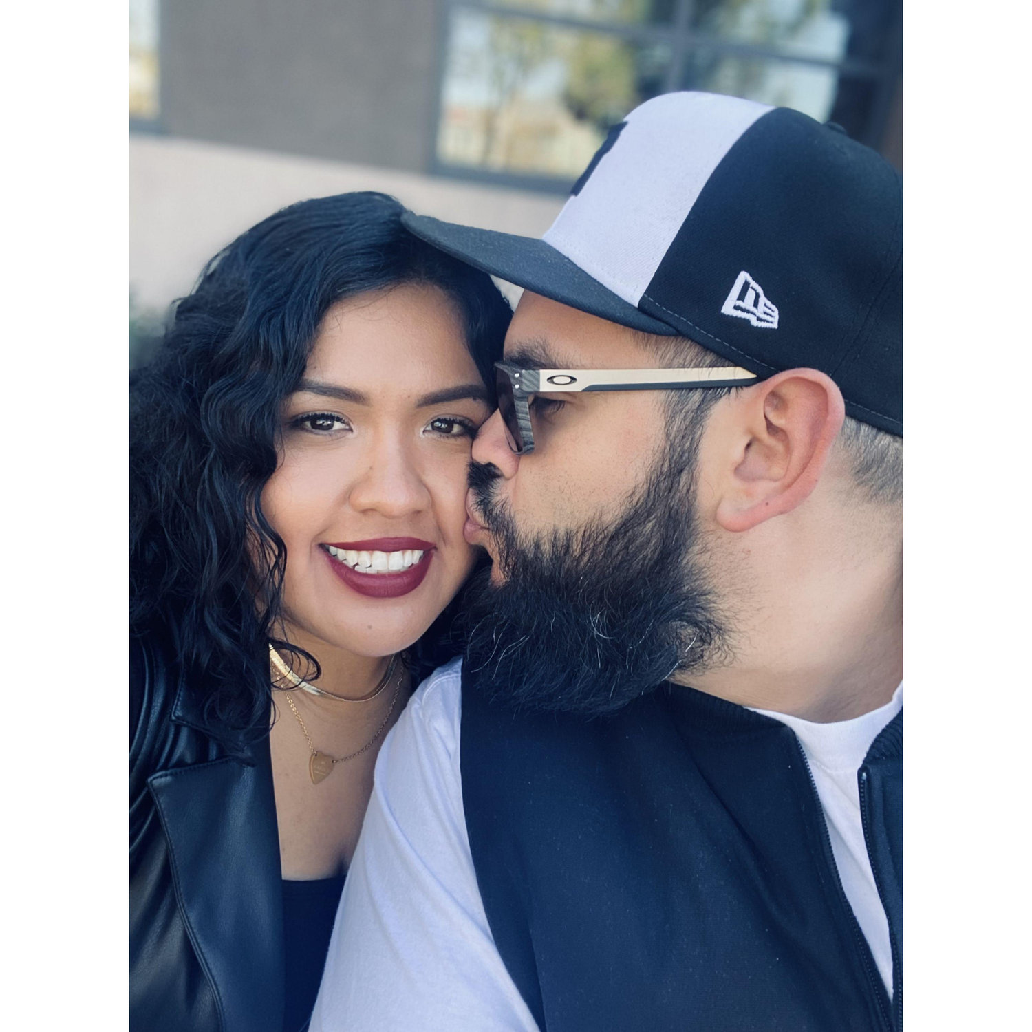 Cheek kisses and heartbeats!