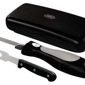 Jarden Consumer Solutions - Oster FPSTEK2803B Electric Knife with Carving Fork and Storage Case