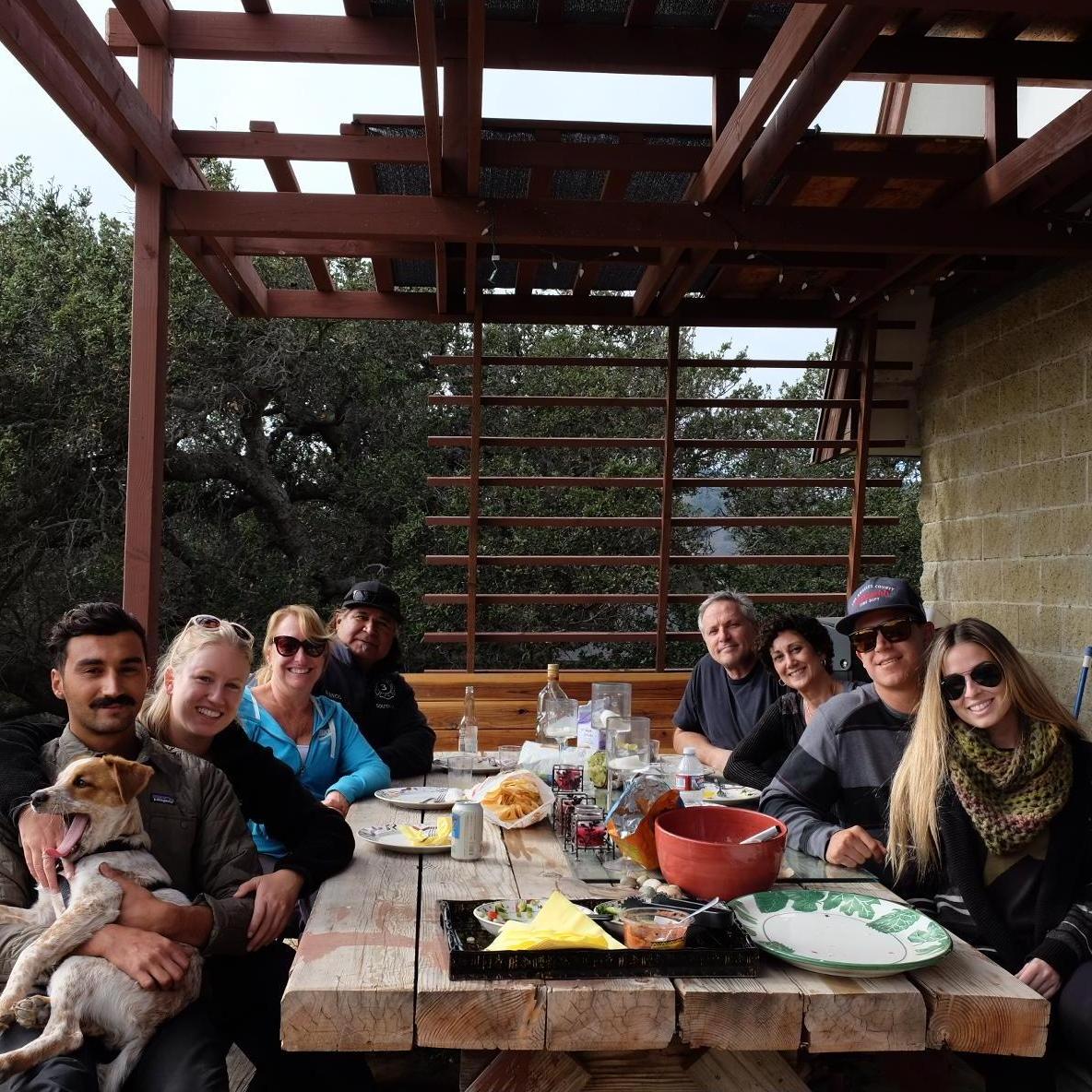 At the ranch with the Anorga family!