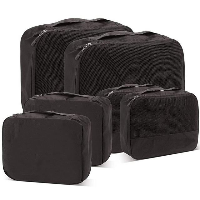 Packing Cubes for Travel Accessories Luggage Organizer Bag Set Clothes Carry on Suitcase Bags