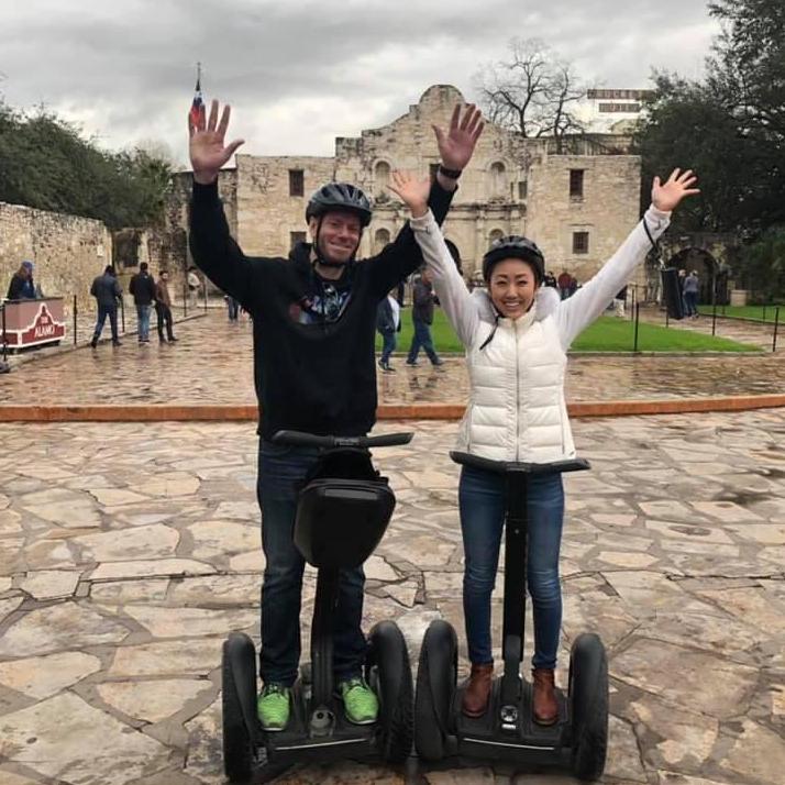 Segway tours are their thing.  Bo and Sam take a Segway tour of every new city they go to together!