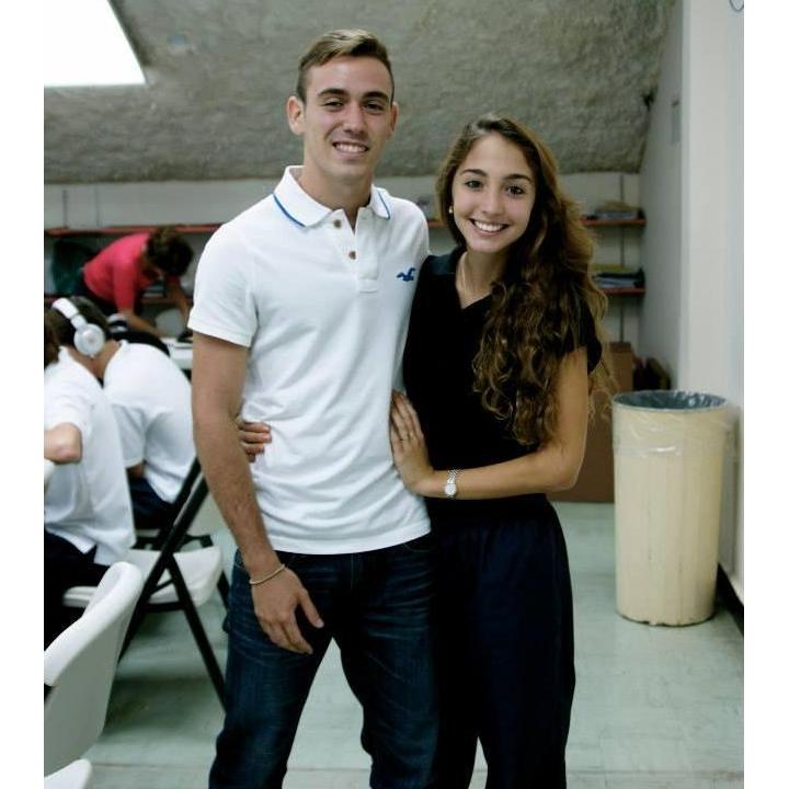 Balboa Academy, Adri's Senior Year High School 2013.. and yes that is my "suegrita" in the background.