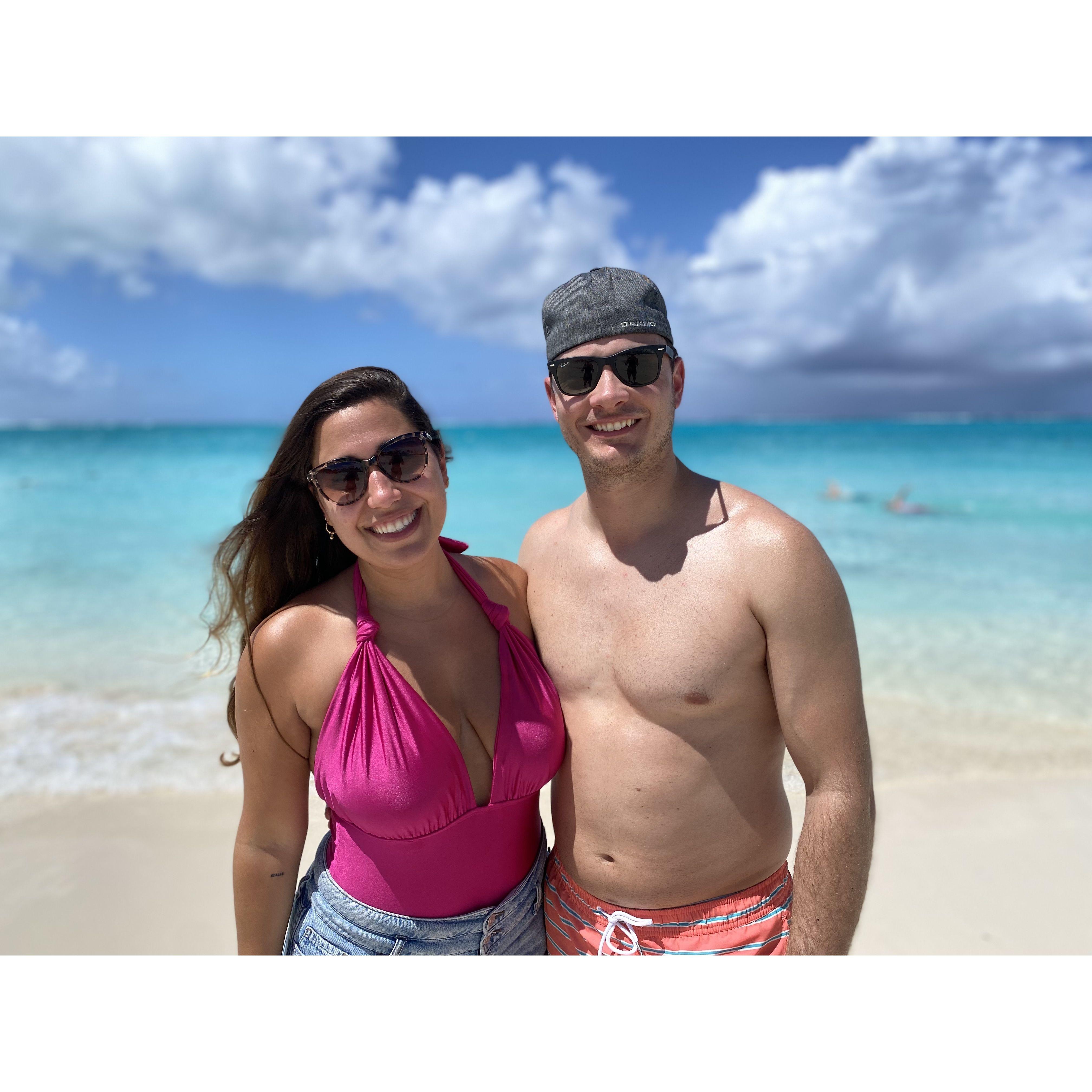 Março de 2022 — Viagem para Turks e Caicos a família do melhor amigo de Greg 🐠