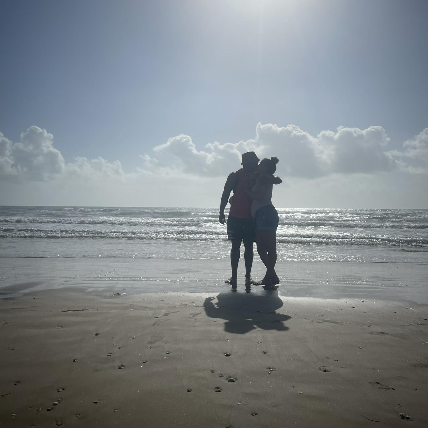 Our 1st photo engaged