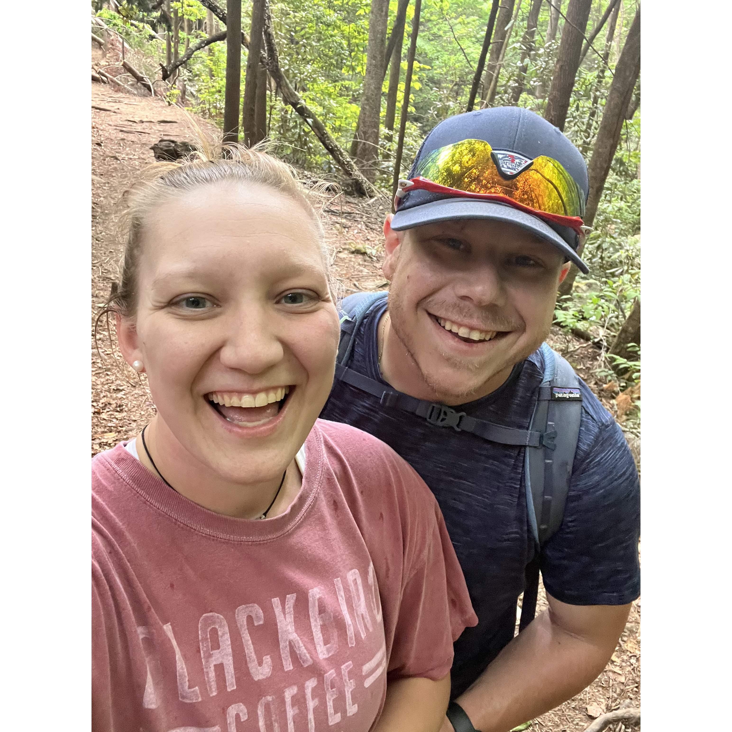 Right before Zach asked Lauren to marry him