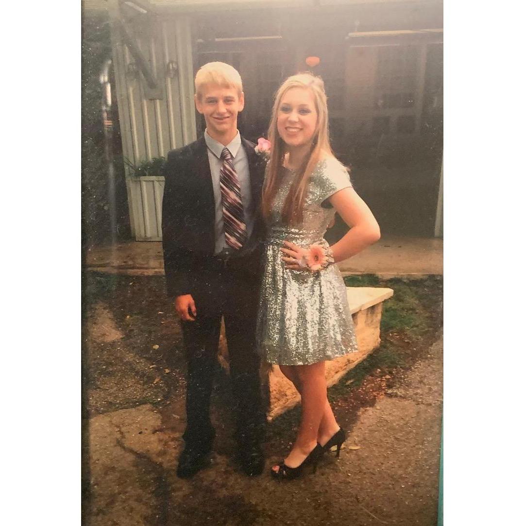 Our first date. Homecoming 2014. Little did we know what was in store for us, and all the good things to come.