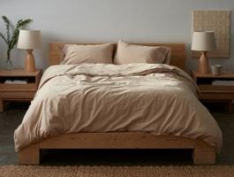 Coyuchi Organic Crinkled Percale™️ Duvet Cover