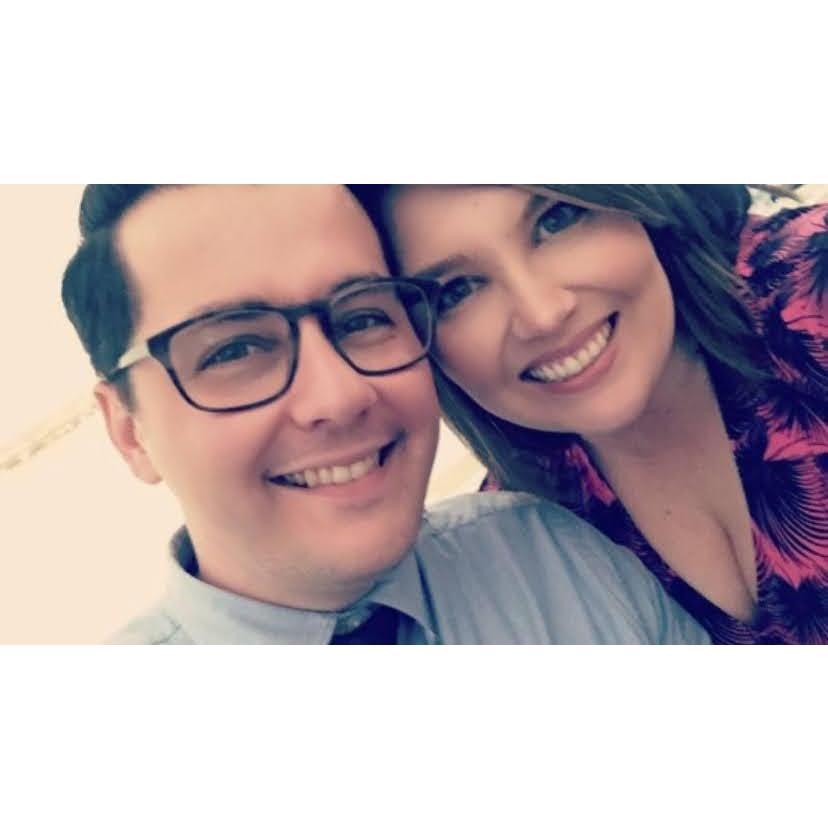 Our first photo together!