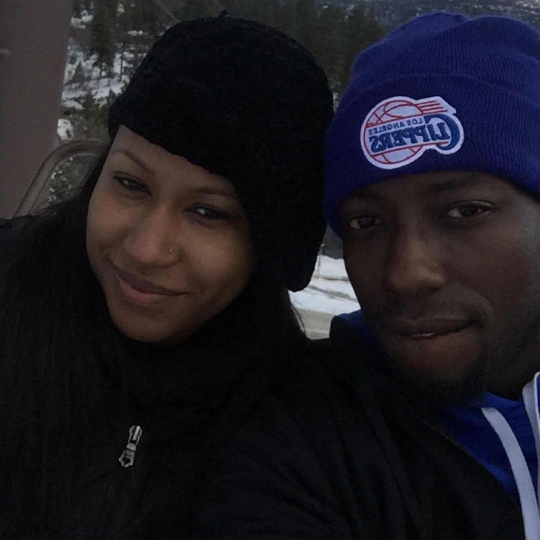 24th Birthday Snow trip! Our first picture after finally making it official <3