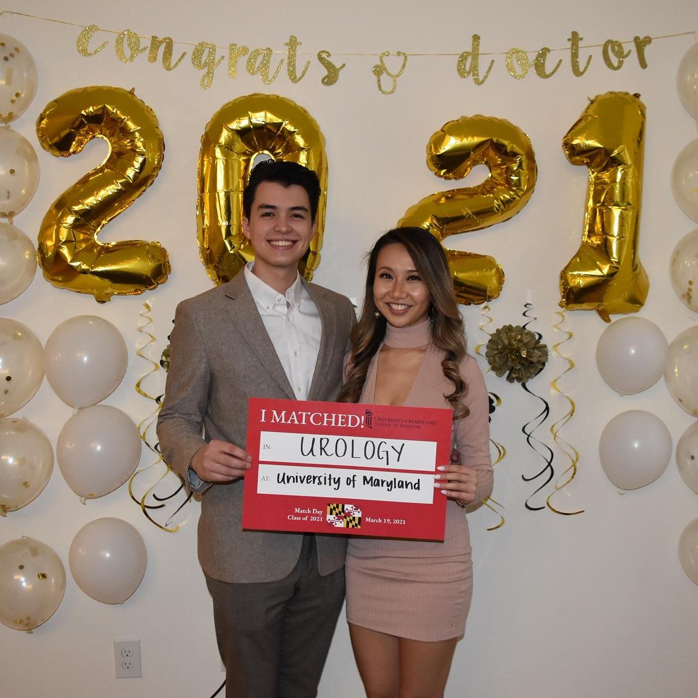 Linhan's Match Day! Here's to 5 more years in Baltimore
-Baltimore, MD