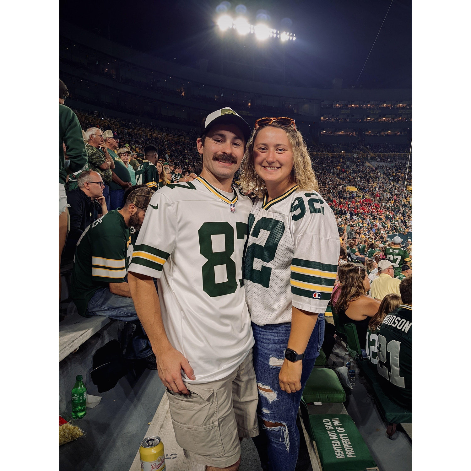 Josh's first Packer Game (August 2022)
