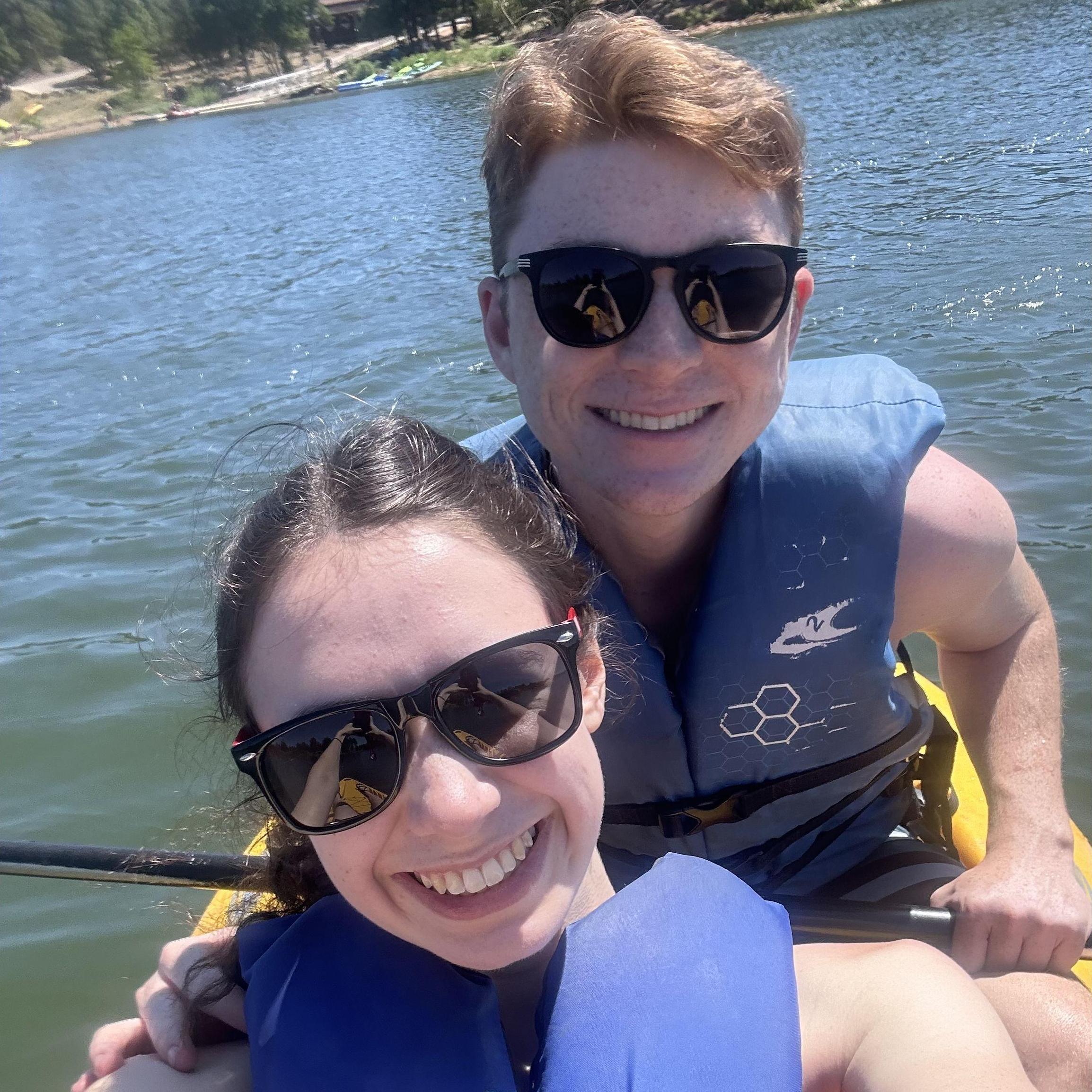 Gavin and Anne in Pinetop Lakeside, AZ