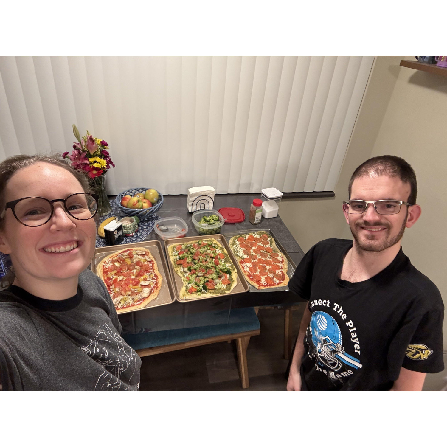 Homemade pizza night!