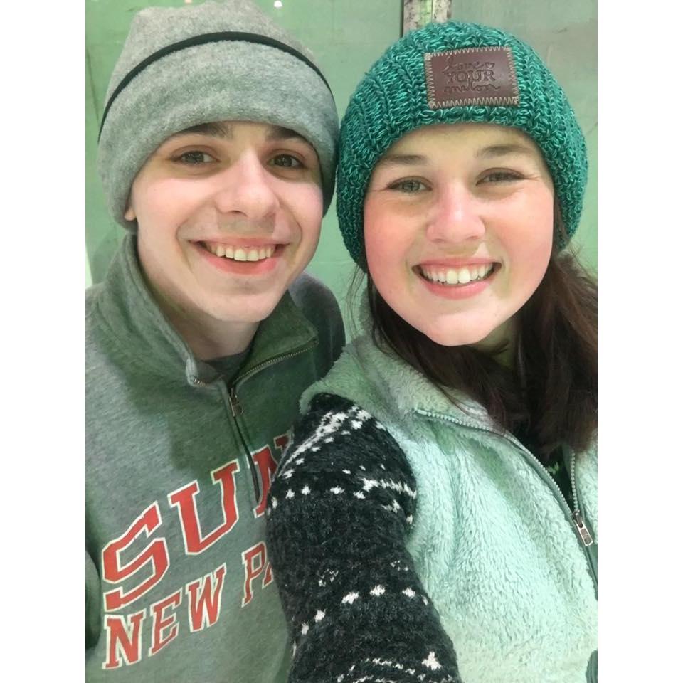 Ice skating