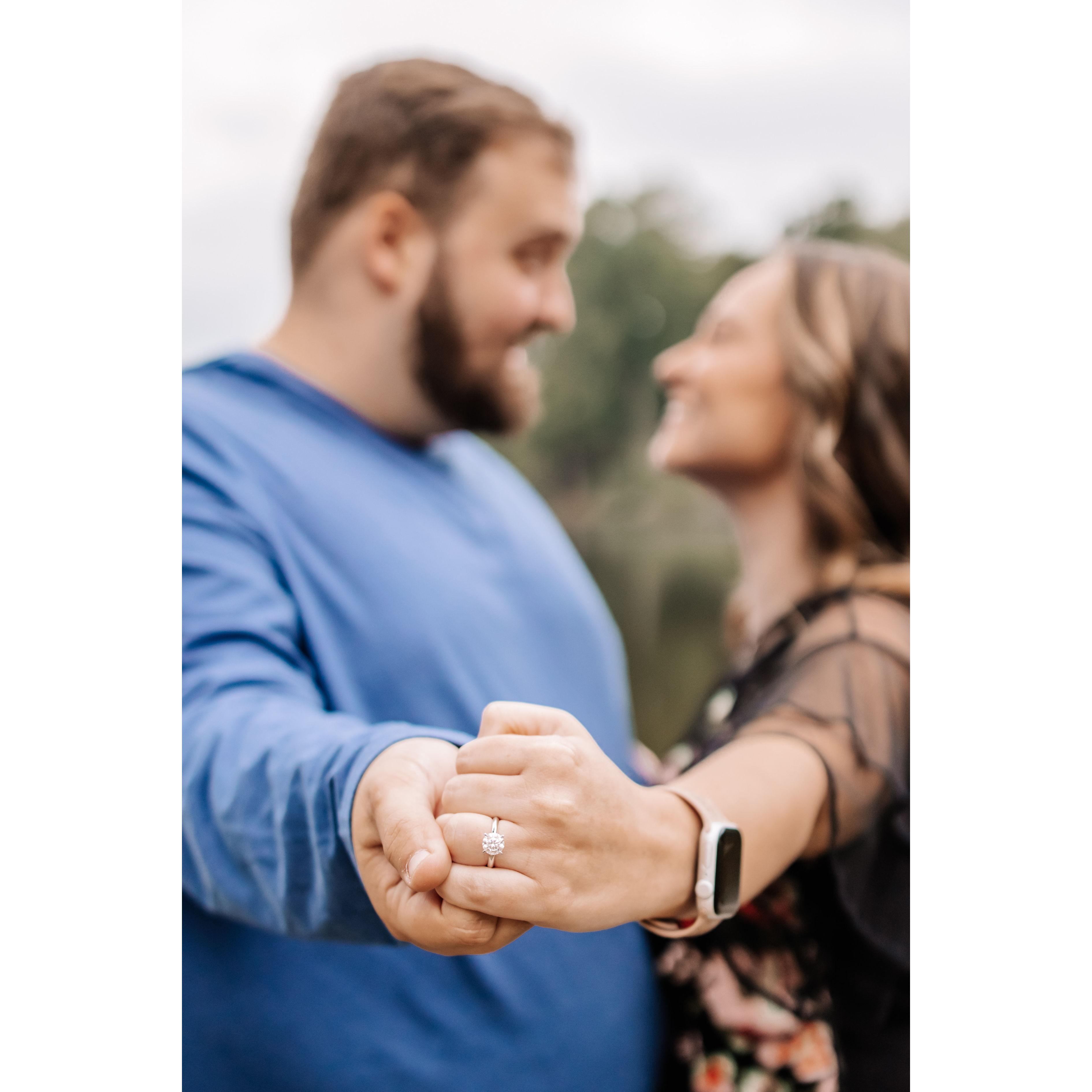 Just look at that gorgeous ring!