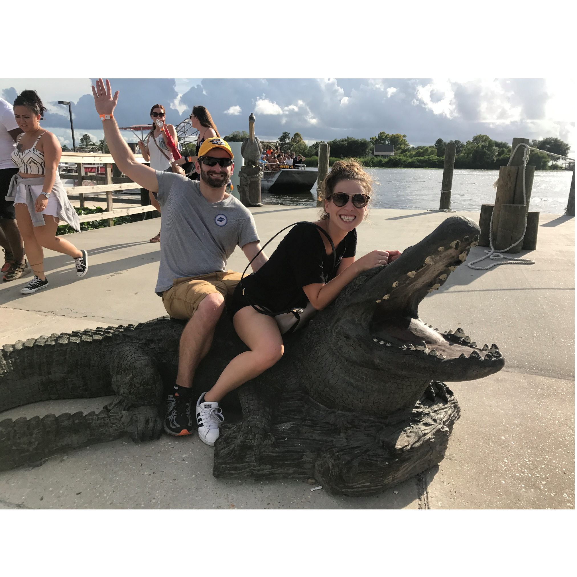 Enjoying New Orleans a little too much