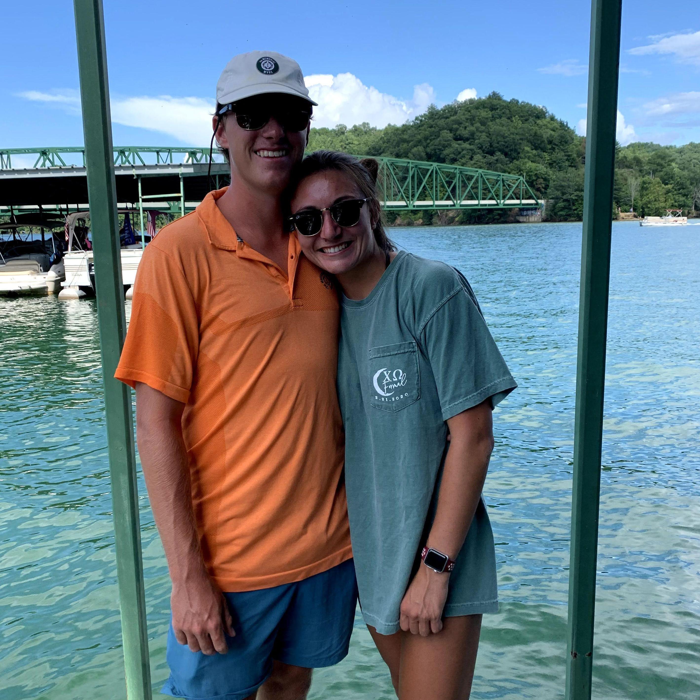 4 years together celebrated at the lake! July 2020