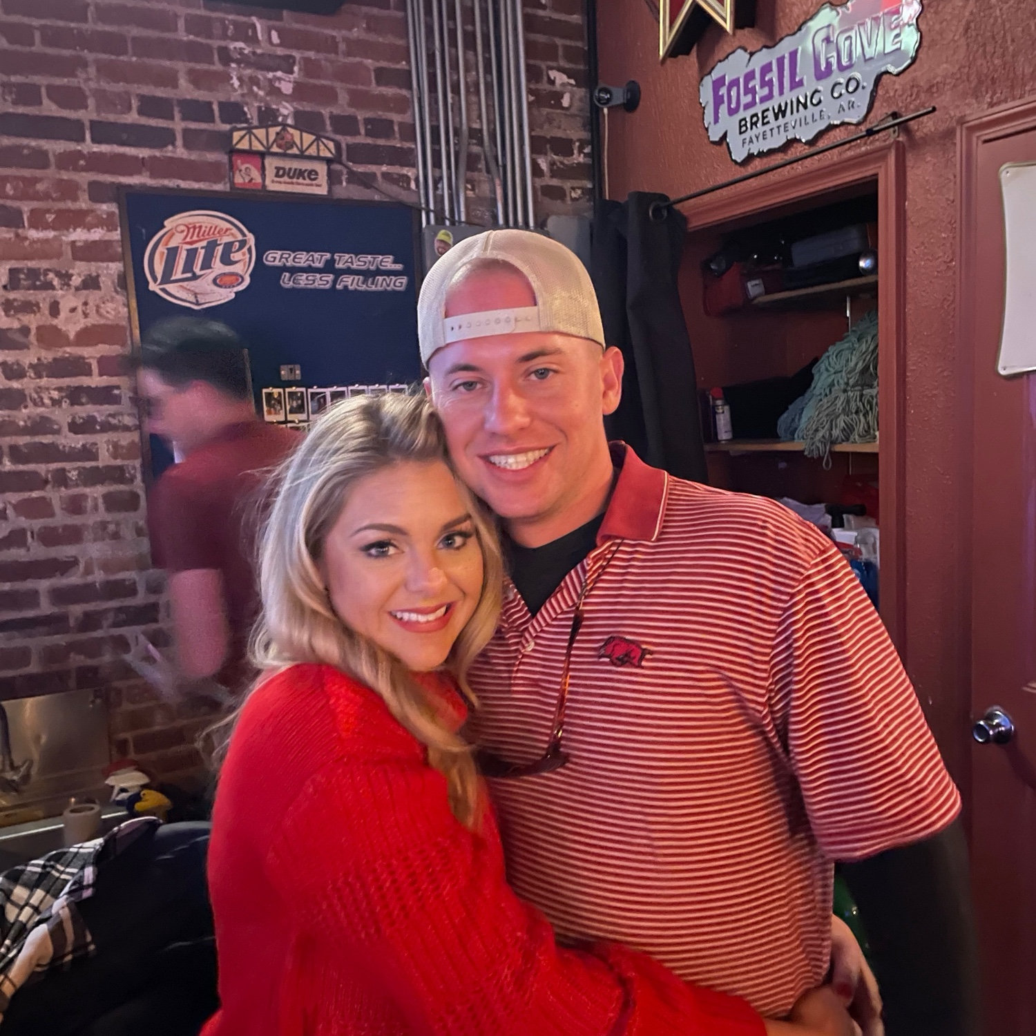 Go Hogs! Bill took Taryn to visit the University of Arkansas to see where Bill went to college! Our first road trip!