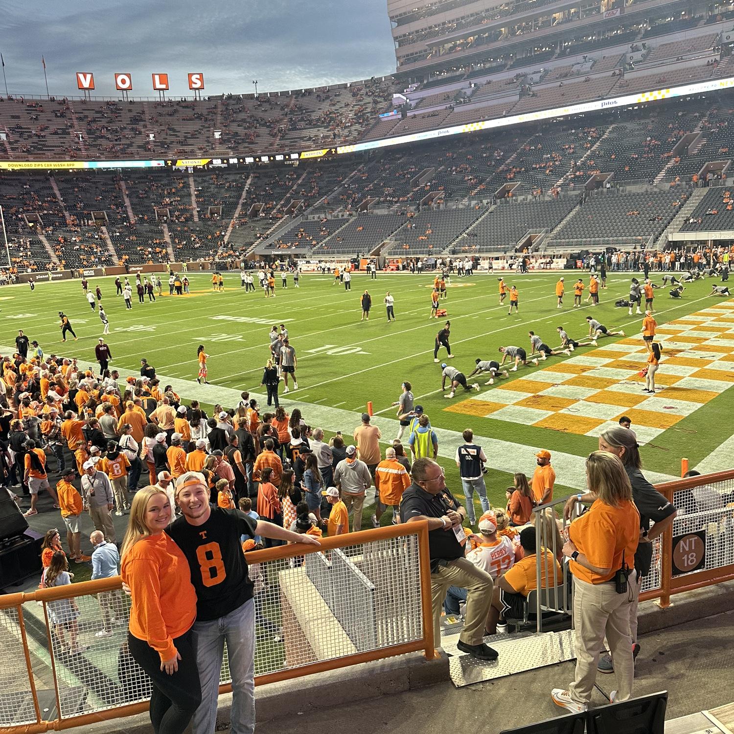 Tennessee Football Game!