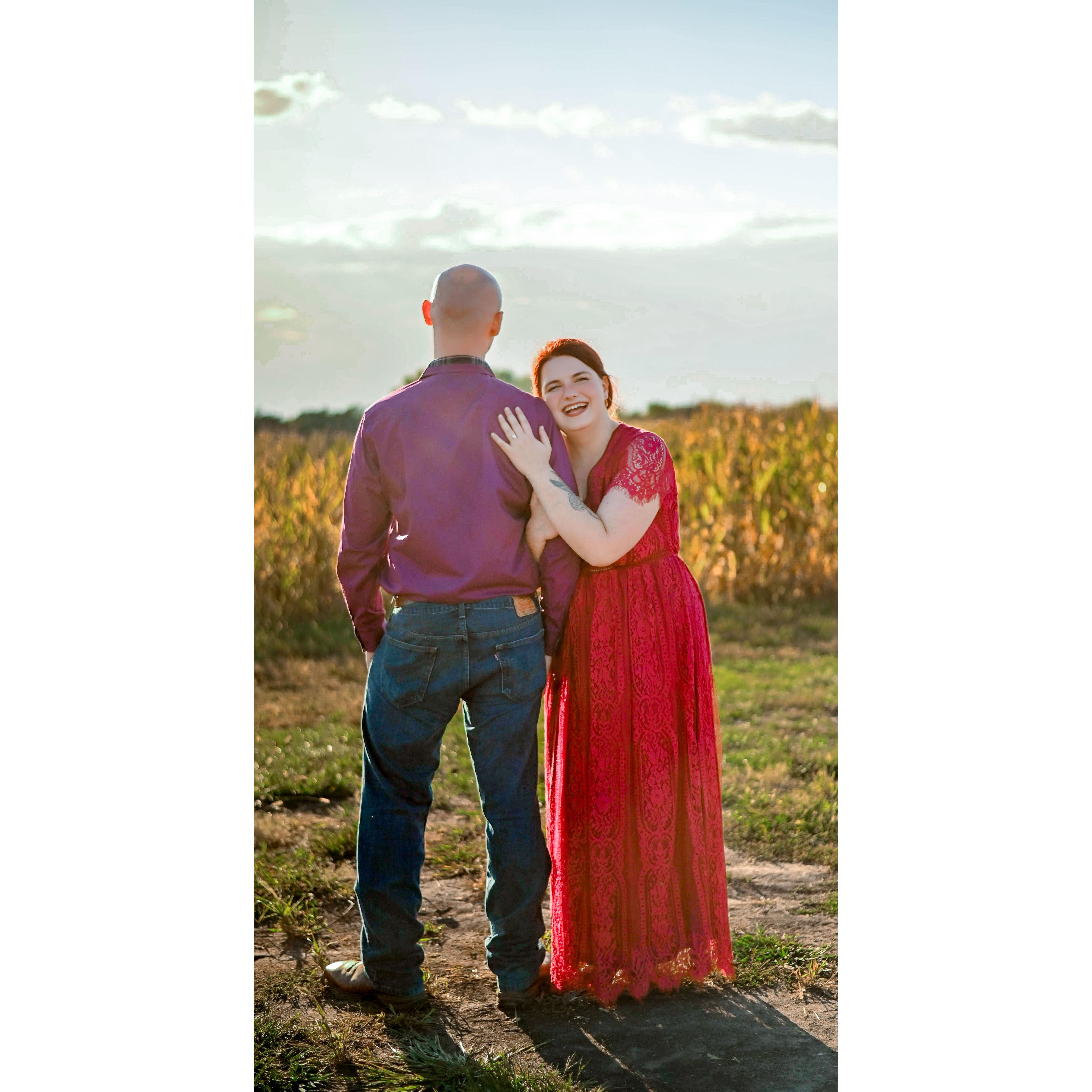 #EngagementShoot - @Center Grove Orchard - @Dutchmans Photography
