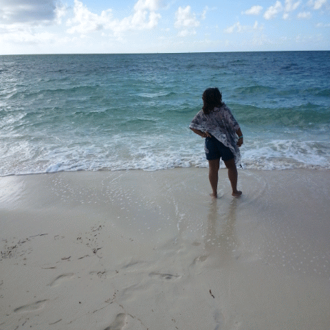 Exhaling in the Bahamas... how exhilarating!
