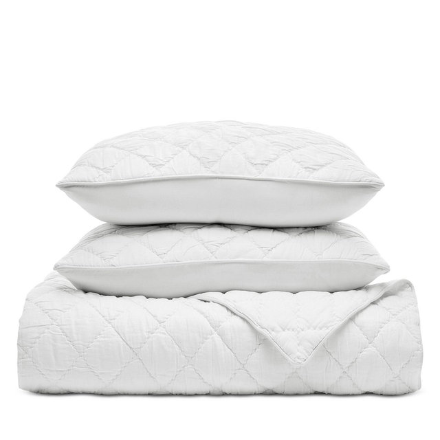 Boll & Branch Signature Hand Stitched Cloud Comforter Set, Full/Queen