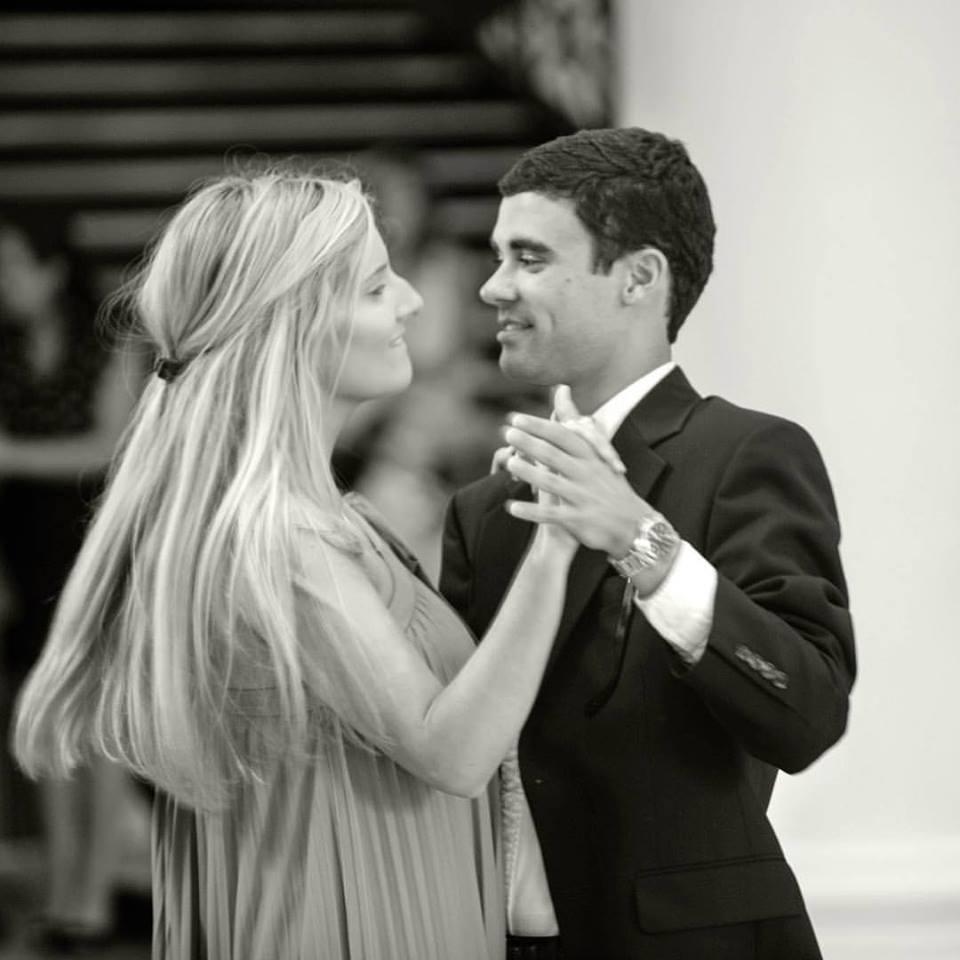 Our first dance at Eric's sister, Erin's wedding in 2013.