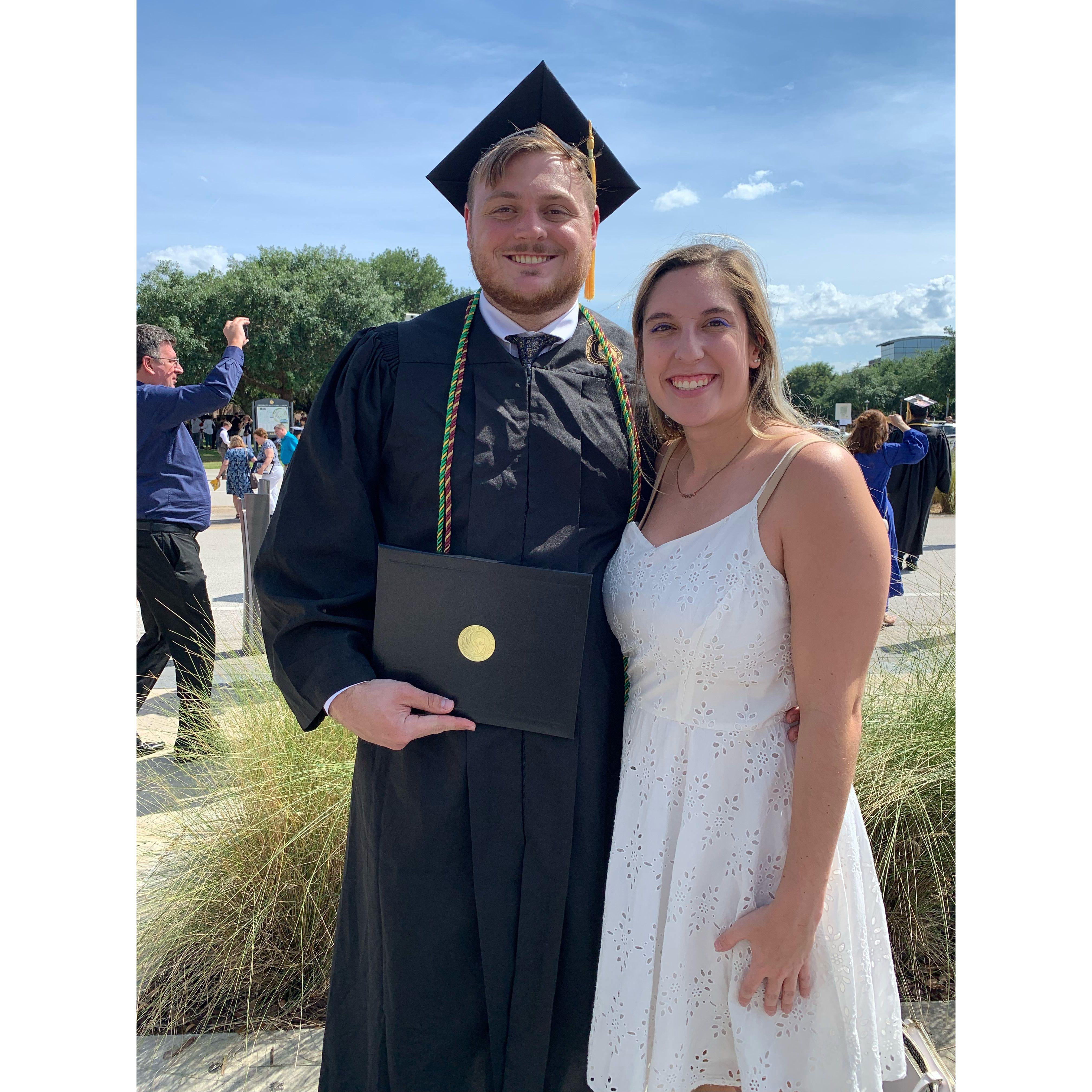 Blake’s graduation on (Harley’s birthday) May 2022.