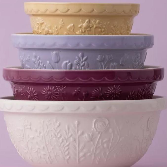 Mason Cash In The Meadow Set of 4 Mixing Bowls