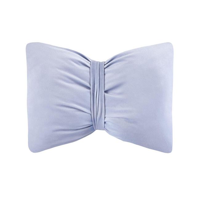 Felicity Oblong Throw Pillow in Blue