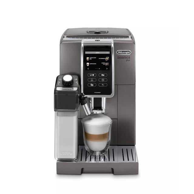 DeLonghi Dinamica Fully Automatic Coffee Maker & Espresso Machine, Titanium