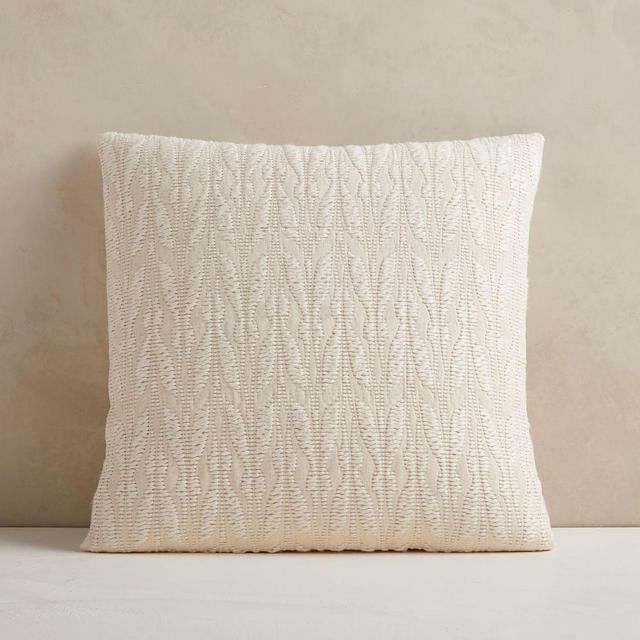 Mariposa Pillow Cover, 20"x20", White