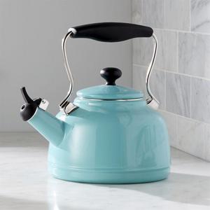 Chantal - Chantal ® Vintage Aqua Steel Enamel Tea Kettle