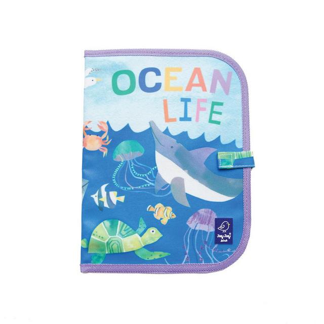 Jaq Jaq Bird X Hello, World! Doodle It & Go Erasable Mat Ocean