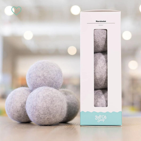 Narcissist Wool Dryer Balls (Set of 3)