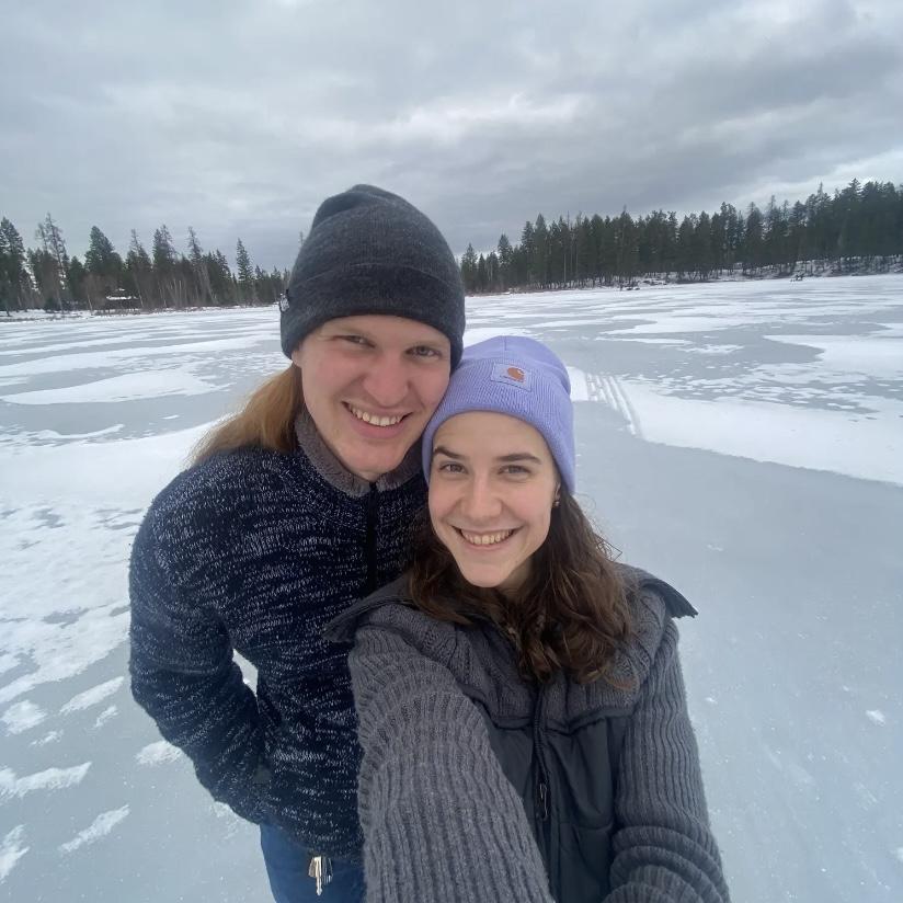 Loon lake! This picture was taken just a few minutes before Kyle first said “I love you.”