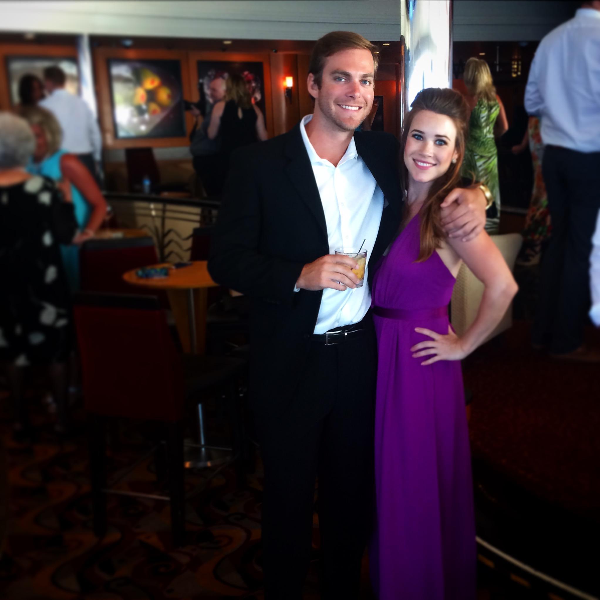 At Katie's cousin Amanda's wedding!
