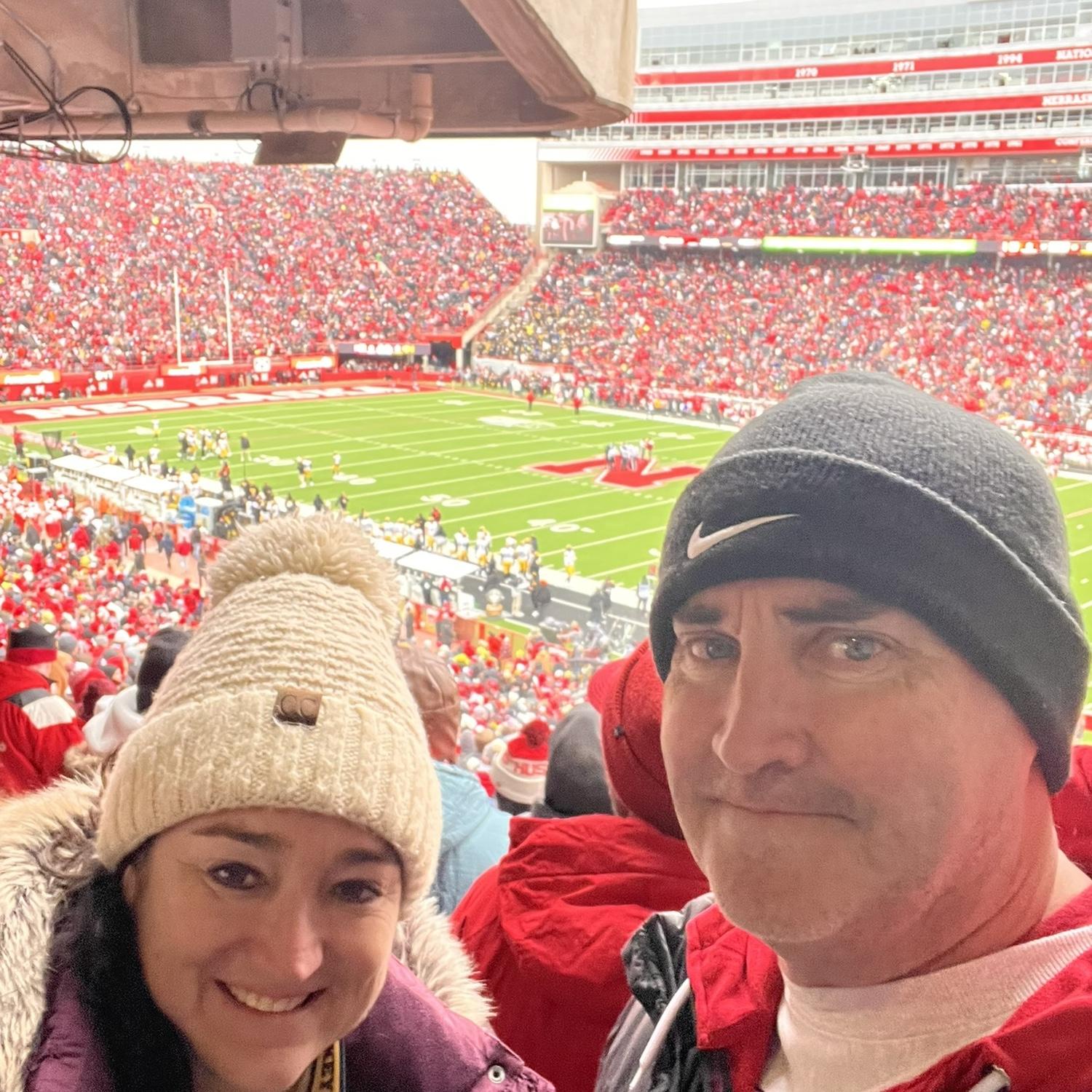 He wanted to try out different seats since they are tearing down the stadium and his Grandpa's Seats won't be there anymore,
