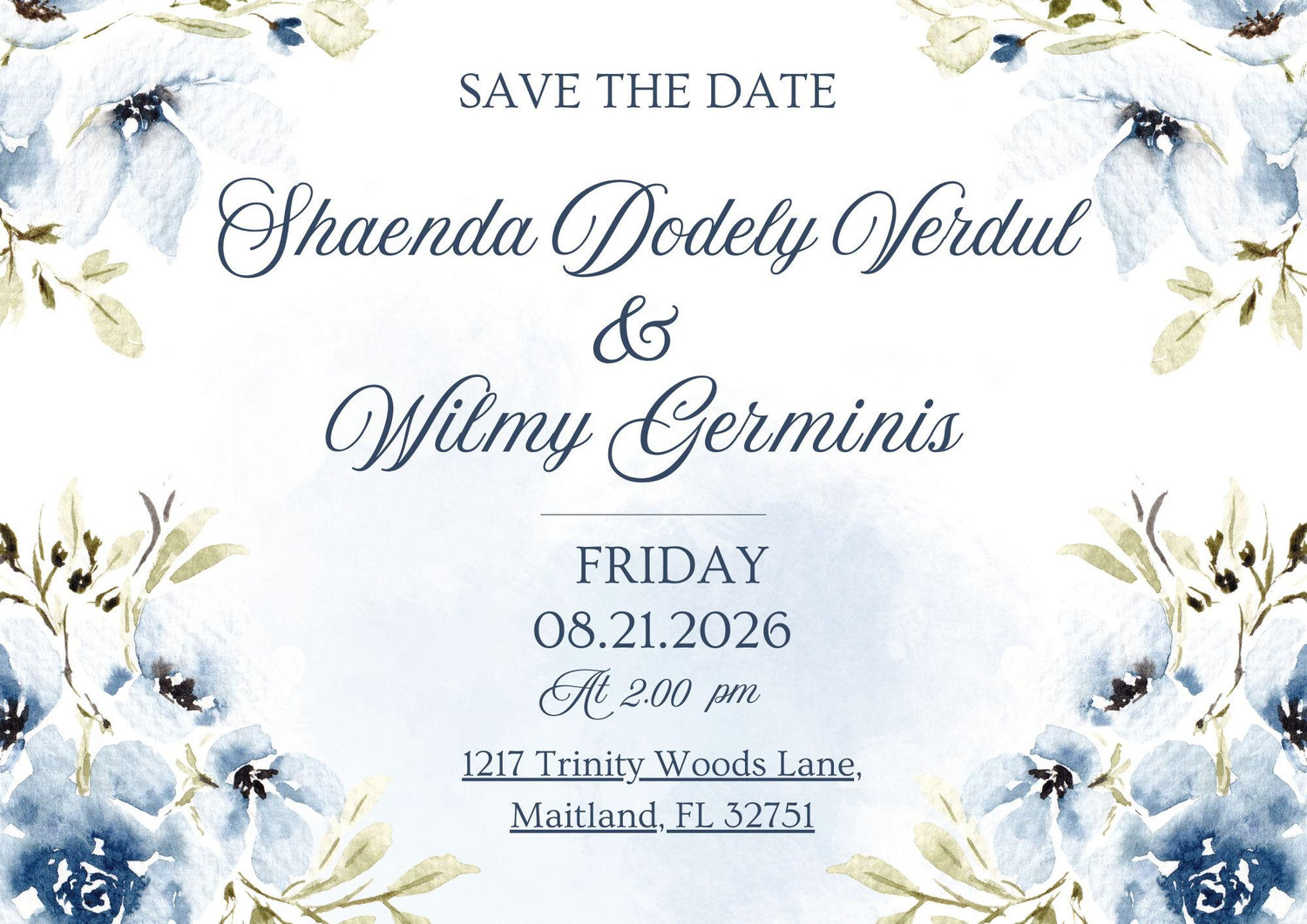 The Wedding Website of Wilmy Germinis and Shaenda Dodely Verdul