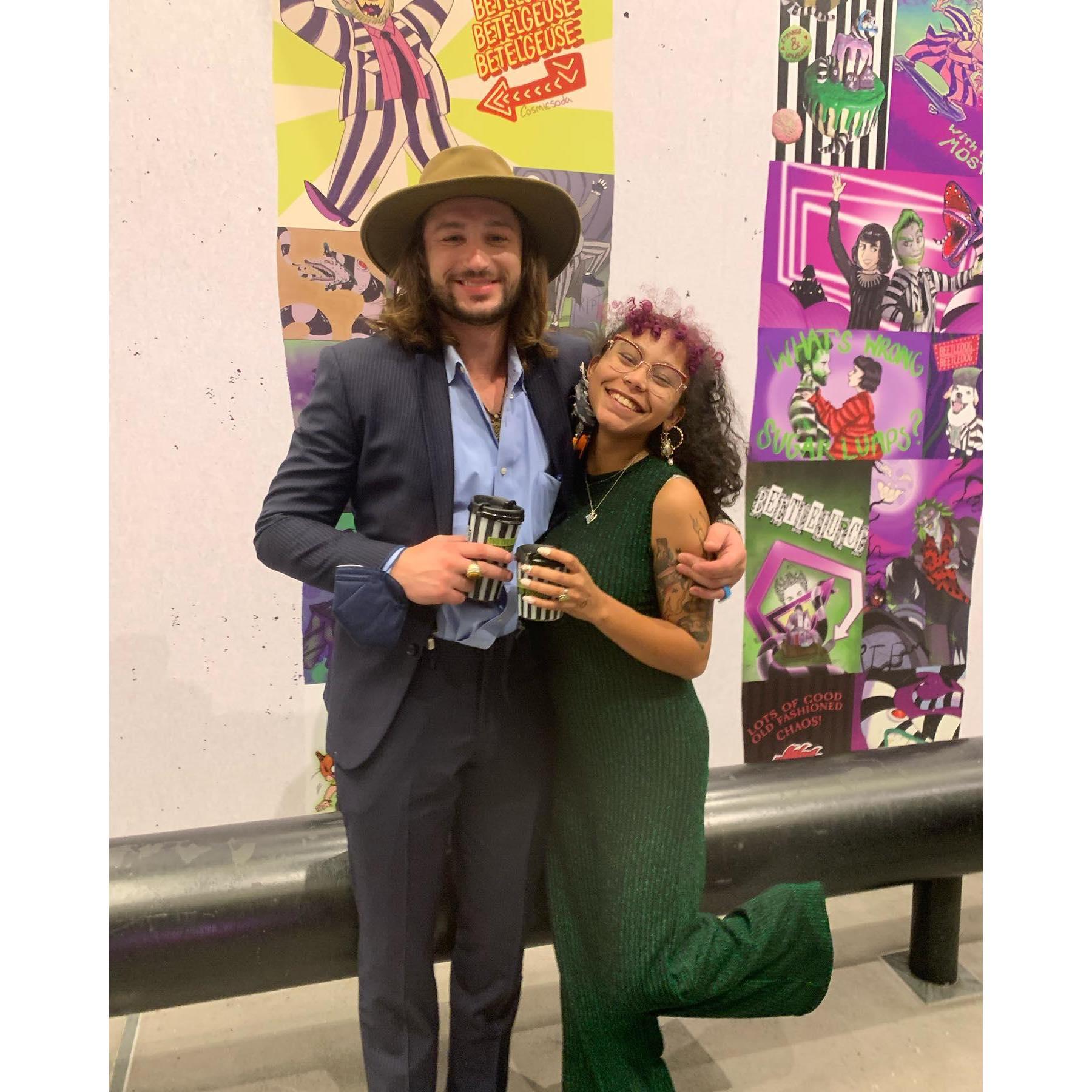 Celebrating Angie’s birthday in NYC