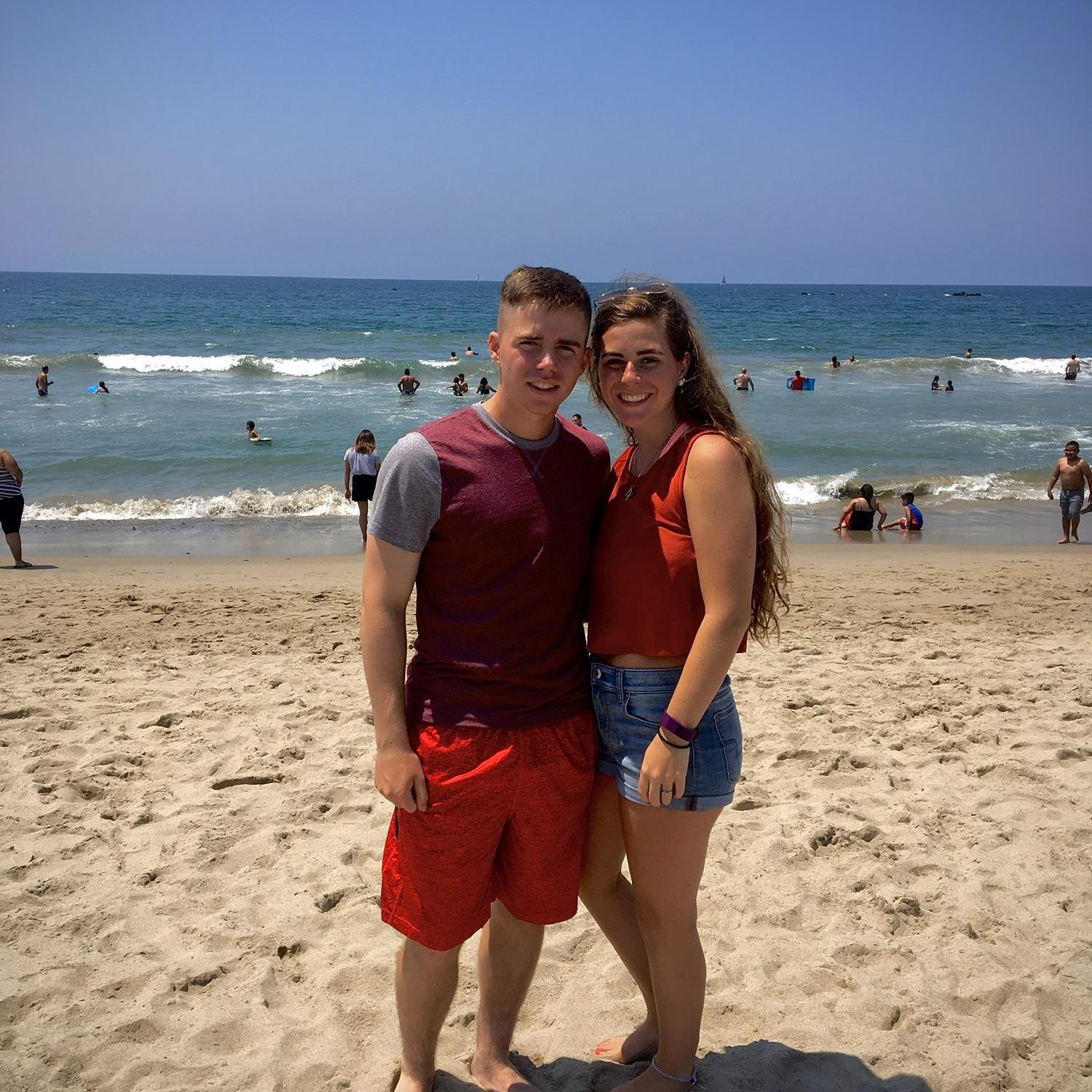 Visiting Nick at A schooling in California 2017