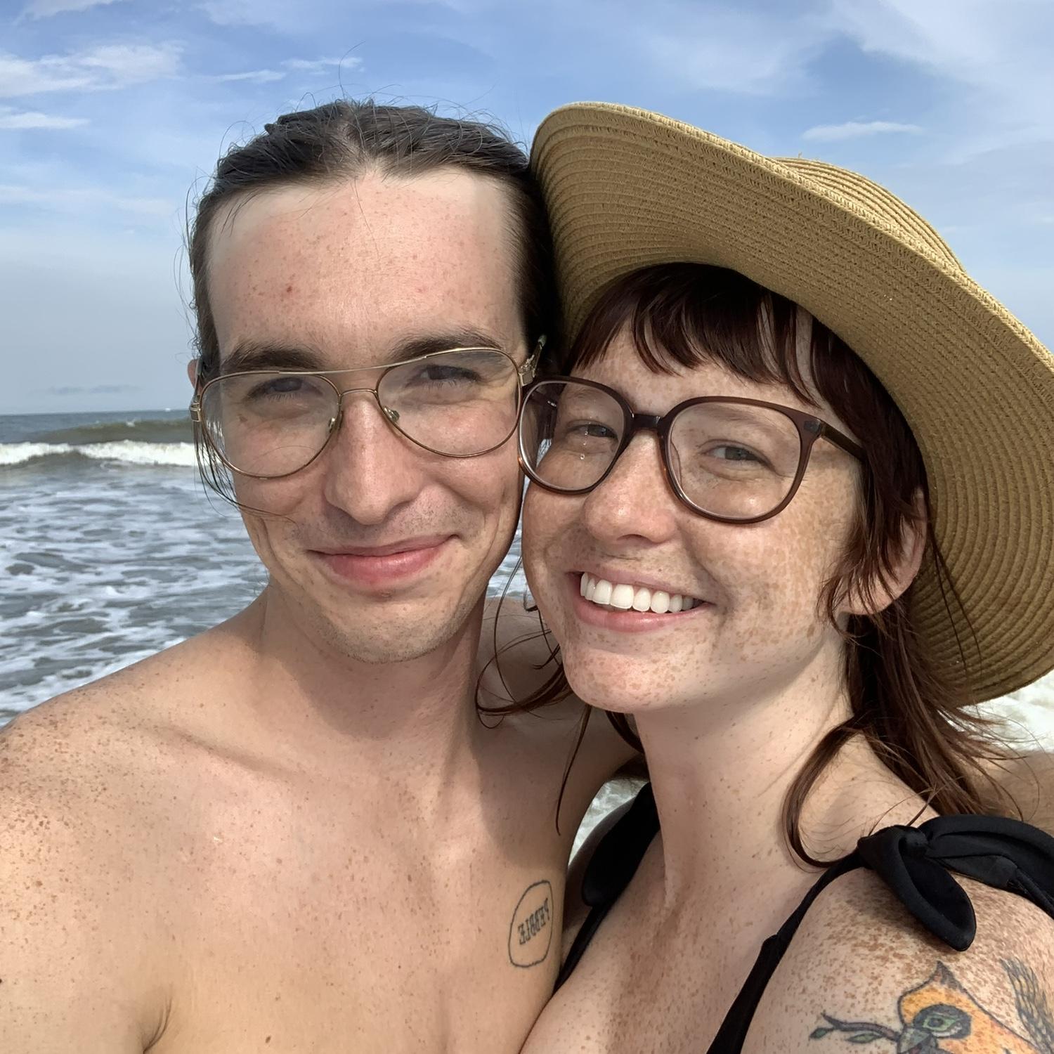 Our first beach trip!
