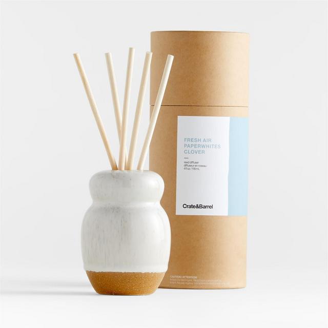 Fresh Air, Paperwhites, Clover Ceramic Diffuser