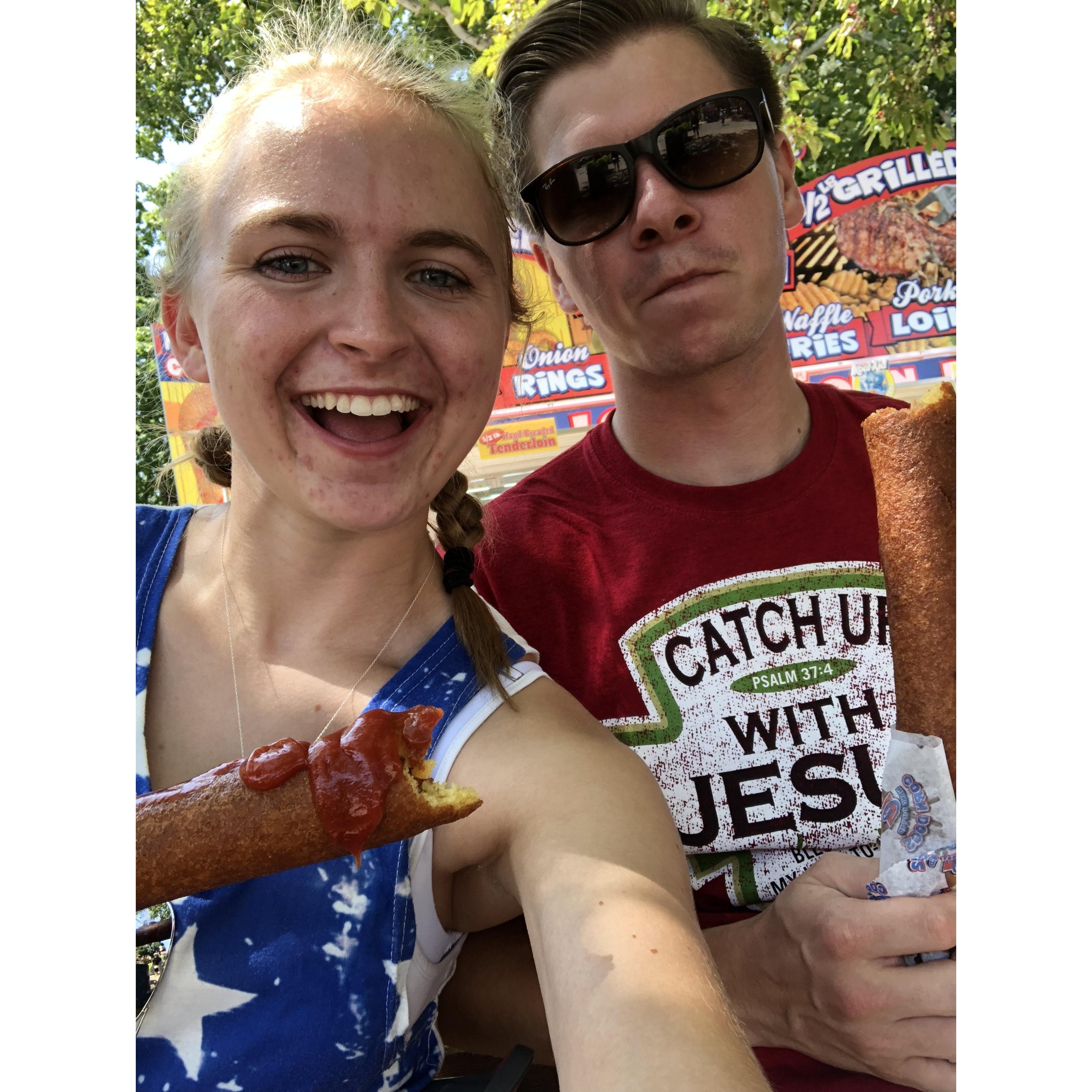 Iowa State Fair! We love fair food!!